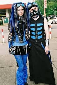 Ropas cyber goth hombre